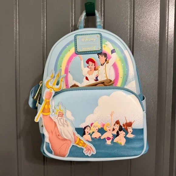 Loungefly Bags Nwt Loungefly Disney Little Mermaid Tritons